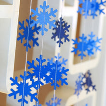 Load image into Gallery viewer, Christmas Decorations for Home 4M Twinkle Star Snowflake Paper Garlands Pendant New Year 2020 Decor Noel Navidad Ornaments Kerst